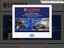 Tablet Screenshot of laminasprings.com